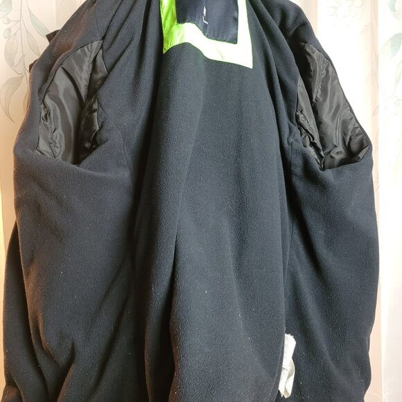 Mens Navy Blue Hollister California Polyester M Medium Coat Jacket - Picture 8 of 8